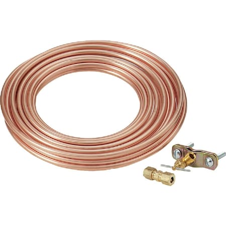 All-Source 25 Ft. x 1/4 In. OD Copper Tube Ice Maker Installation Kit W-9189LF
